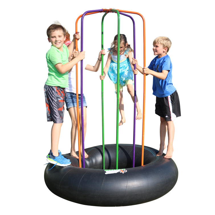 M&M Sales Monkey Jump 4.6' Round Kid / Toddler Trampoline & Reviews Wayfair